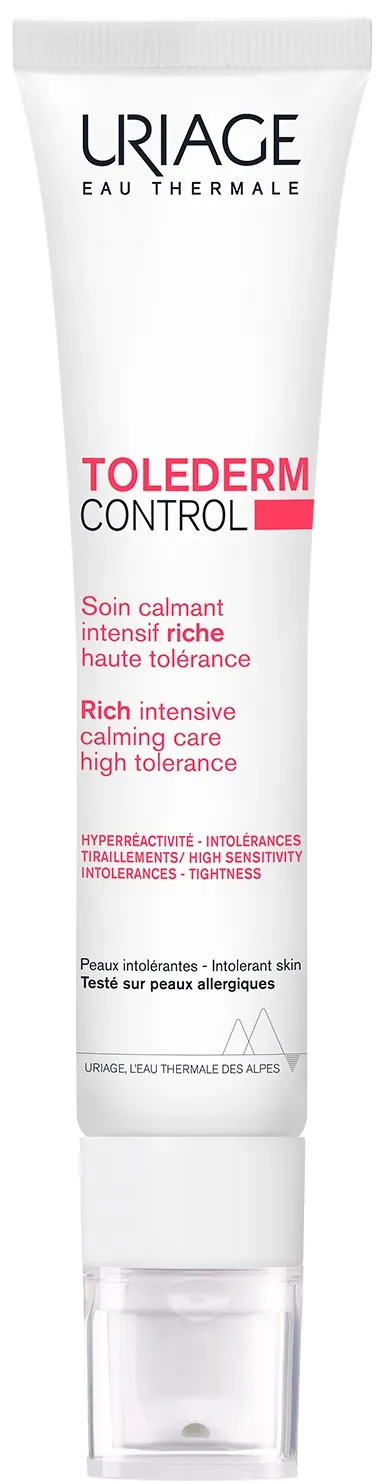 Догляд для обличчя Uriage Tolederm Control Rich заспокійливий насичений, 40 мл