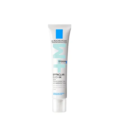 Гель-крем La Roche-Posay Effaclar Duo+ M потрійної дії для корекції недоліків проблемної шкіри та запобігання їх повторній появі, 40 мл