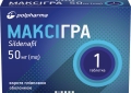 Максигра таблетки, п/плен. обол. по 50 мг №1