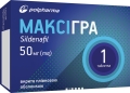 Максигра таблетки, п/плен. обол. по 50 мг №1