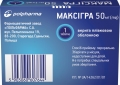 Максигра таблетки, п/плен. обол. по 50 мг №1