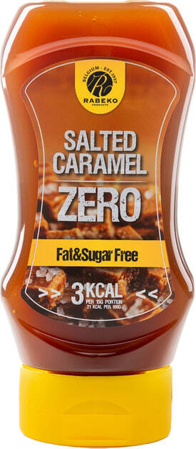 Соус Rabeko Salted Caramel Zero Солона низкокалорийный карамель, 350 мл