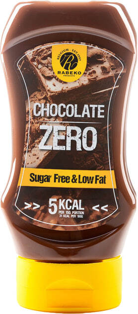 Соус Rabeko Chocolate Zero Шоколад низкокалорийный, 350 мл