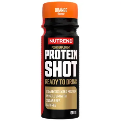 Протеїн комплексний Nutrend Protein Shot апельсин, 60 мл