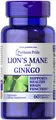 Екстракт Левової гриви та гінкго білоба Puritan's Pride Lion's Mane and Ginkgo, 60 капсул