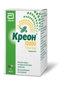 Креон 10000 капсули тв. з гастрорезист. гран. по 150 мг №50 у флак.