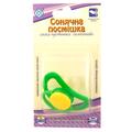 Соска-пустышка силиконовая Киевгума Flowers of life Солнечная улыбка 081028 ортодонтическая, в индивидуальной упаковке