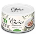 Корм вологий Cherie Indoor Hairball Control для котів з тунцем та крабом в соусі для запобігання утворення шерстяних грудочок, 80 г