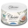Корм вологий Cherie Indoor Hairball Control для котів з тунцем та луціаном в соусі для запобігання утворення шерстяних грудочок, 80 г