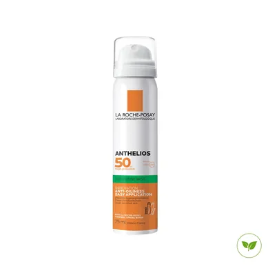 Спрей-міст сонцезахисний La Roche-Posay Anthelios SPF50+ ультралегкий для шкіри обличчя, 75 мл