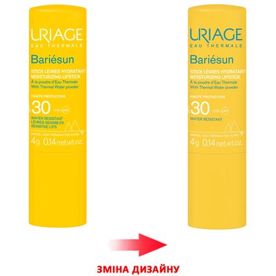 Стик для губ солнцезащитный Uriage Bariesun, SPF30, 4 г