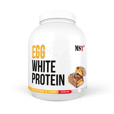 Протеїн яєчний MST Nutrition EGG White Protein солона карамель, 72 порції, 1800 г