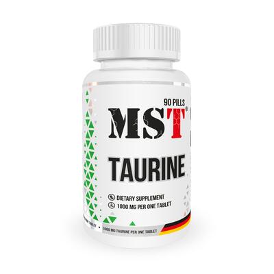Таурин MST Nutrition Taurine 1000, 90 таблеток