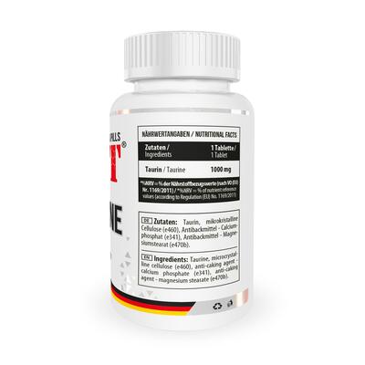 Таурин MST Nutrition Taurine 1000, 90 таблеток