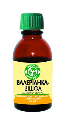 Валеріанка-Вішфа настойка д/перор. заст. по 25 мл у флак.