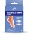 Набір пластирів Simply Care Medical Plasters Waterproof нестерильних, вологостійких на поліуретановій основі з гідроколоїдною подушечкою, 6 штук