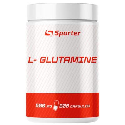 Аминокислота Sporter L-Glutamine капсулы по 500 мг №200