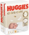 Підгузки Huggies Extra Care дитячі, розмір 1, 2-5 кг, 22 шт