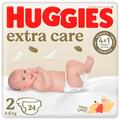 Підгузки Huggies Extra Care дитячі, розмір 2, 3-6 кг, 24 шт