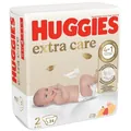 Підгузки Huggies Extra Care дитячі, розмір 2, 3-6 кг, 24 шт