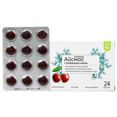 Айсмос Baum Pharm с вишней пастилки №24 (12х2)
