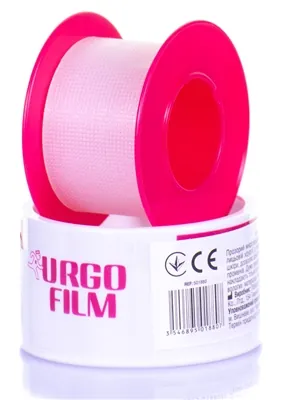 Пластир медичний Urgo Urgofilm на полімерній основі прозорий 5 м х 2,5 см, 1 штука