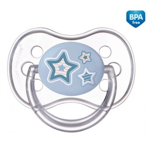Пустушка силіконова Canpol Babies Newborn baby кругла 22/563, 6-18 місяців, 1 шт