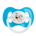 Пустушка латексна Canpol Babies Bunny & Company 23/277_blu кругла 0-6 місяців, 1 шт