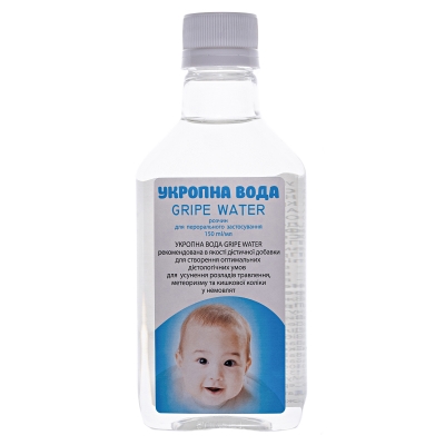Укропная вода Gripe water раствор для перор. примен. по 150 мл во флак.