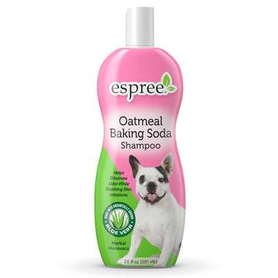 Шампунь Espree Oatmeal Baking Soda с протеинами овса и пищевой соды для взрослых собак и щенков, 591 мл