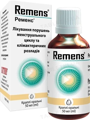 Ременс краплі ор. по 50 мл у флак.-крап.