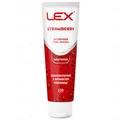 Гель-змазка інтимна Lex Strawberry зволожуючий з ароматом полуниці та пантенолом (лубрикант), 100 мл