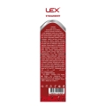 Гель-смазка интимная Lex Strawberry увлажняющий с ароматом клубники и пантенолом (лубрикант), 100 мл