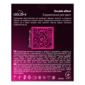 Презервативы латексные Dolphi Double effect с ребрами и точками и двумя видами смазки: разогревающая и анастетик, 3 штуки
