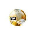 Презерватив ONE Flavor Waves Banana Split жовтий, 1 штука