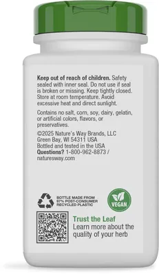 Пажитнику насіння Nature's Way Fenugreek Seed, 100 веганських капсул