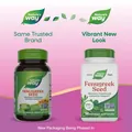 Пажитнику насіння Nature's Way Fenugreek Seed, 100 веганських капсул