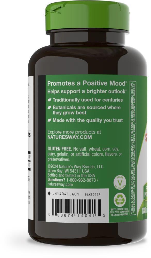 Зверобой Nature's Way St. John's Wort Herb, 180 веганских капсул