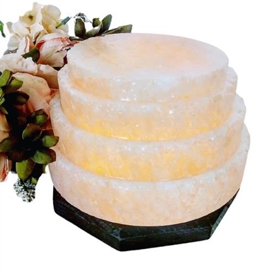 Лампа соляна SaltLamp Пагода, 3-4 кг
