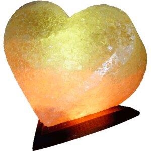 Лампа соляная SaltLamp Сердце, 4-5 кг