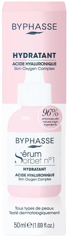 Сироватка для обличчя Byphasse Sorbet №1 Moisturizing зволожуюча, 50 мл