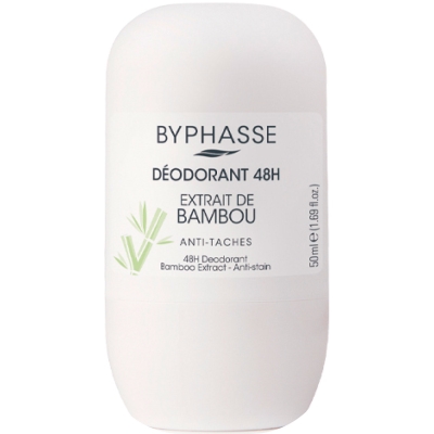 Дезодорант роликовый Byphasse 48h Бамбуковый экстракт, 50 мл