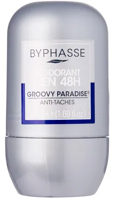 Дезодорант кульковий Byphasse Groovy Paradise Men 48h Неперевершений рай, 50 мл