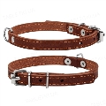 Ошейник Collar 01336 одинарный, коричневый, 32-40 см 20 мм