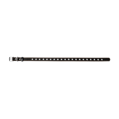 Ошейник Collar 01511 безразмерный, ширина 20 мм, обхват шеи 50 см, чёрный