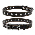 Нашийник Collar 01511 безрозмірний, ширина 20 мм, обхват шиї 50 см, чорний