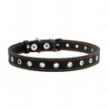 Нашийник Collar 01511 безрозмірний, ширина 20 мм, обхват шиї 50 см, чорний