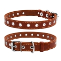 Ошейник Collar 01516 безразмерный коричневый, 20 мм*50 см