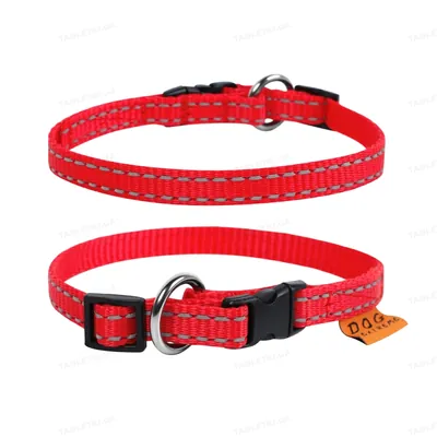 Нашийник Collar 01573 Dog Extreme одинарний,  ширина 15 мм, з регульованою довжиною 23-35 см, червоний