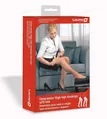 Панчохи компресійні Lauma Medical AG 303 з мереживом, 1 клас компресії, колір чорний, розмір 3К